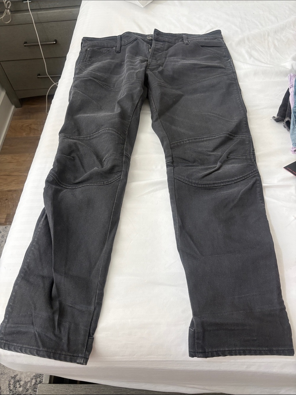 G-Star Slim Straight Moto Jeans
